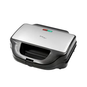 Healthy Choice Sandwich Press with 3 Interchangeable Plates - Toasties & Waffles