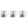 3x Ashdene Chester The Cat Drinking Mug Cup Dinnerware 370ml Animal Art