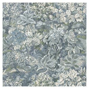 Parsons Wood Blue Wallpaper 53cm x 10.05m