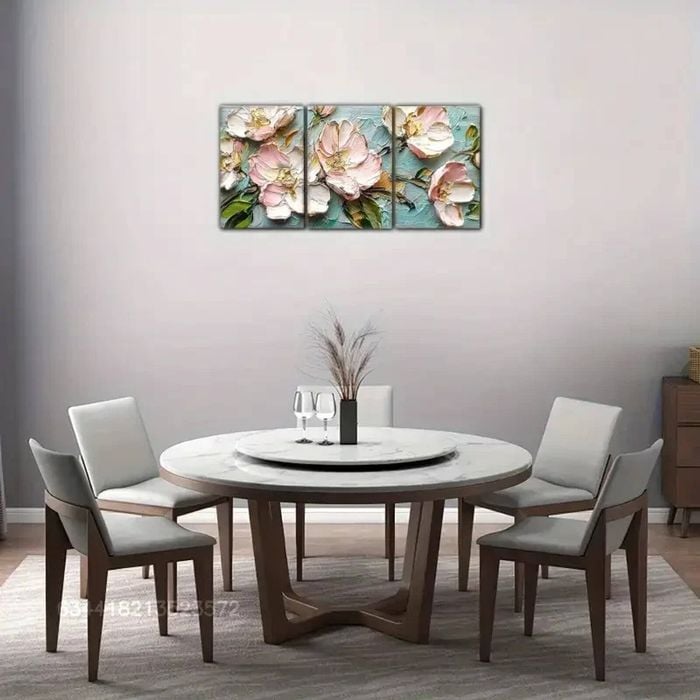 3pcs Abstract Style Art Print 100% Australian Made 3 x 40x60cm (Metal Print)