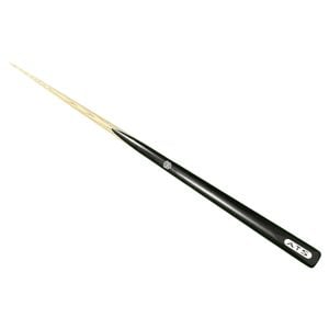 PIONEER BLACK 57 inch 1pc Cue American ash shaft wood with aluminum logo embedded