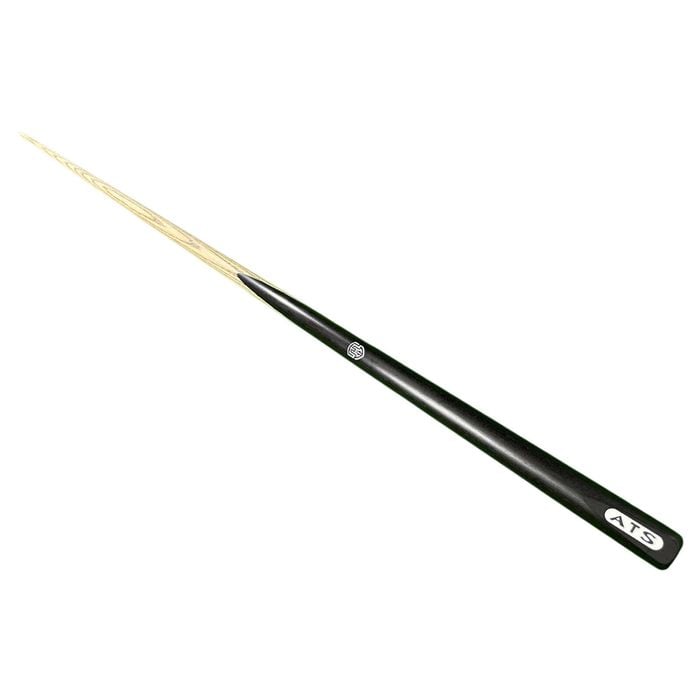 PIONEER BLACK 57 inch 1pc Cue American ash shaft wood with aluminum logo embedded