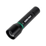 SWISS+TECH 450lm Dual Power Rechargeable Focus Beam Flashlight