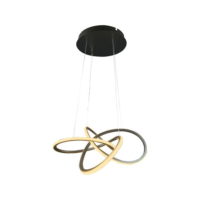 Infinity Pendant Light - Small - Delessi Meteora - Black