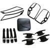 Matte Black 5-piece Exterior Cover Set For Mitsubishi Triton Mr 2019-2026
