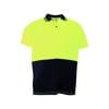 Craftright Yellow Hi Vis Short Sleeve Polo - X-Large