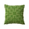 Accessorize Bedroom Collection 45cm x 45cm Green Janni Filled Cushion