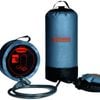 Wildtrak Heavy-duty 15l Portable Shower Bag W/ Foot Pump Outdoor Camping Grey