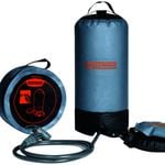 Wildtrak Heavy-Duty 15L Portable Shower Bag w/ Foot Pump - Grey
