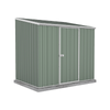 Absco Sheds 2.26 x 1.52 x 2.08m Space Saver Single Door Garden Shed - Pale Eucalypt