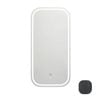 Attica 900 x 450mm Black Oak Porta LED Shaving Cabinet With Powerpoint