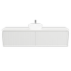New England Joinery 1800mm Noble Centre Basin SilkSurface Top Wall Hung Vanity