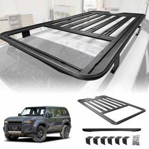 Roof Luggage Rack for Toyota Prado 250 Series GX/GXL 2024-Onwards Multi-Functional Aluminum Alloy