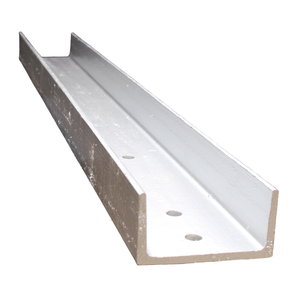 Galintel Outdoors 150 x 1600mm Hot-Dip Galvanised Retaining Wall C End Post