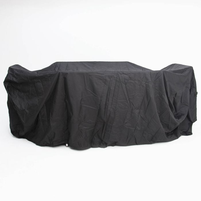Large Rectangular Cover 7pc Dining - Black