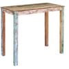 vidaXL Bar Table 115x60x107cm Side Dining Kitchen Antique
