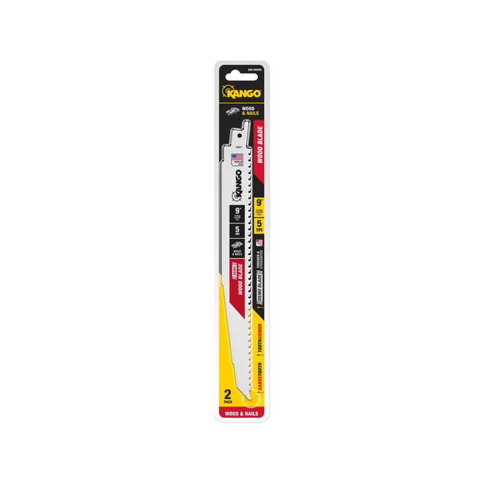 Kango 228mm 5TPI Demo Wood Recip Saw Blade - 2 Pack