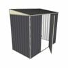 Build-A-Shed 1.2 x 2.3 x 2.0m Skillion Single Hinged Side Door Shed - Grey