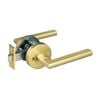 Delf Satin Brass Madrid Privacy Lever Set