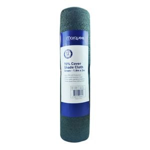 Marquee 1.83 x 3m Green 70% Marquee Shade Cloth - Green