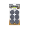 Slipstick 38mm Grey Round Premium Wool Blended Floor Protection Felt Pads - 12 Pack