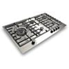 Kleenmaid 90cm Stainless Steel Gas Cooktop