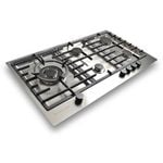 Kleenmaid 90cm Stainless Steel Gas Cooktop