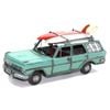 Boyle Metal Ornament Home Decor Eh Station Wagon Car W/ Surfboards 29cm