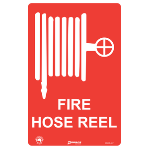 Pinnacle 300 x 200mm Poly Fire Hose Reel With Picto Sign