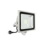 Brilliant Lighting 50W Ranger III Grey DIY LED Sensor Flood Light