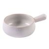 Ladelle Nestle 22.8cm Round Stoneware Soup Bowl - White