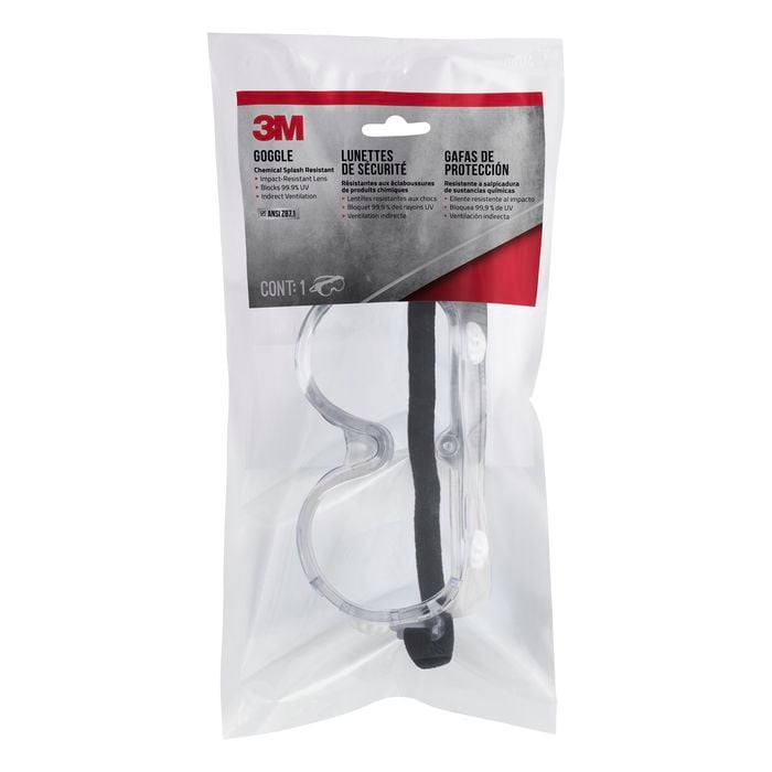 3M™ Chemical Splash / Impact Goggle
