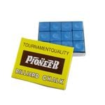 12pc Formula Sports Pioneer Cue Chalk Square - Blue