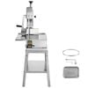 VEVOR 495x550x1320mm Commercial Electric Meat Bone Sawing Machine Silver 850W Stainless Steel