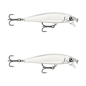 2x Rapala 10cm X Rap Magnum Cast Hard Body Casting Fishing Lures - HD Ghost
