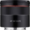 Samyang 18mm F/2.8 Super Wide Af Lens - Sony Fe Mount