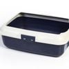 Salesbay Large Quality Pet Cat Kitty Litter Pan Tray Box With Rim 50X40X16cm