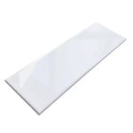 Duratile 10 x 30cm 1.02m² White Gloss Subway Wall Tile - 34 Carton