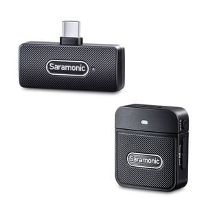 2pc Saramonic 2.4GHz Wireless Microphone System TX/RXUC For USB-C Devices
