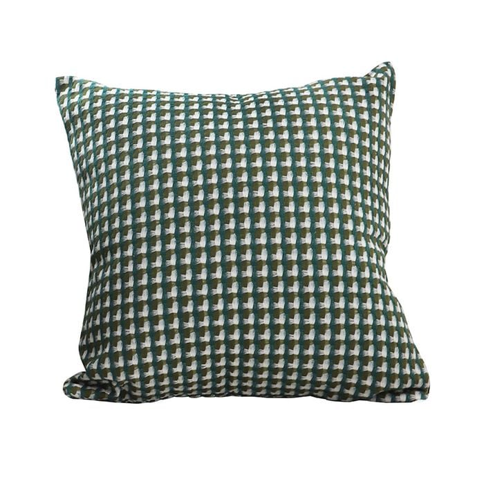 SOGA 45cm Subtle Green Foliage Pillow Throw pillow