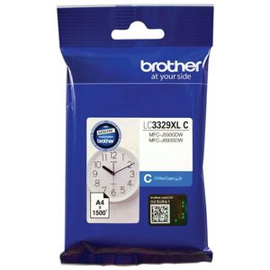 Brother Lc3329xlc Cyan Ink Cartridge - 1500 Pages Compatible