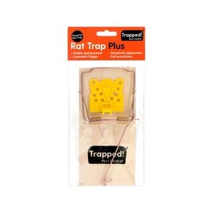 Trapped Premium Wooden Rat Trap