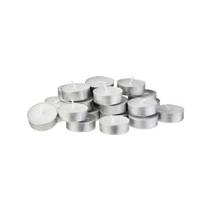 White Citronella Tealight Candle - 50 Pack 