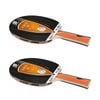 2PK Sunflex Force C20 Model Table Tennis Bat/Paddle Rough Top 1mm Sponge Pips In