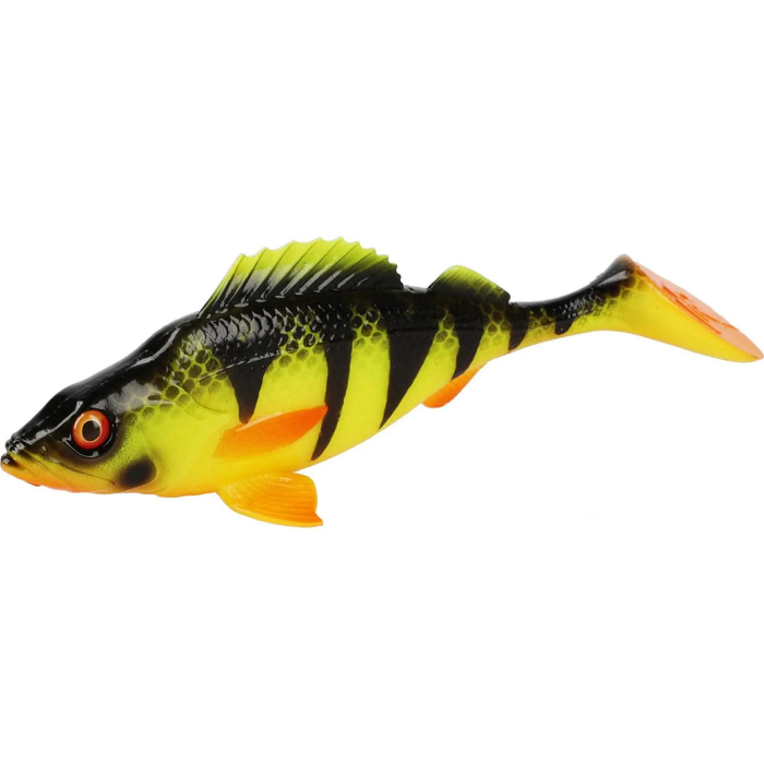 Mikado Jaws MFT Perch 21cm Soft Plastic Fishing Lure Firetiger Perch