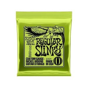 Ernie Ball 2221 Regular Slinky Electric Guitar Strings 10-46 - Single