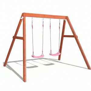 Hide & Seek Kids - Lucas Swing Set - Pink Swings