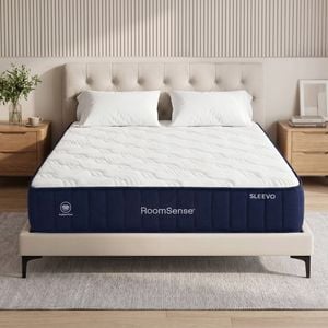Roomsense Queen Mattress, 26cm Orthopedic Firm Mattress For Back Pain Relief
