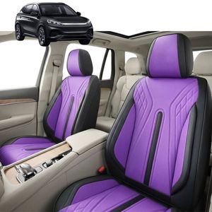 Australian Goose Front Seat Covers for BYD Atto 3 2022 - Current - PU Leather, Purple (2pc)
