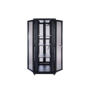 4Cabling 45RU 800mm Wide x 800mm Deep Server Rack with Bi-Fold Mesh Door